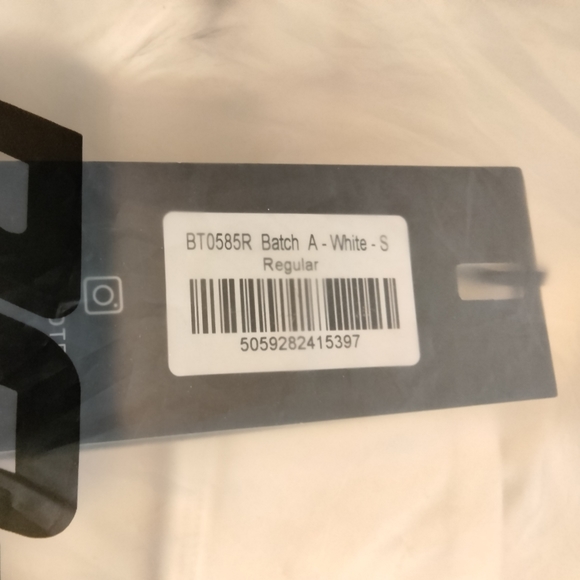 DRIVEN Full Length Leggings In White Small Bo & Tee - Picture 8 of 8